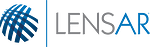 The official company logo for LENSAR